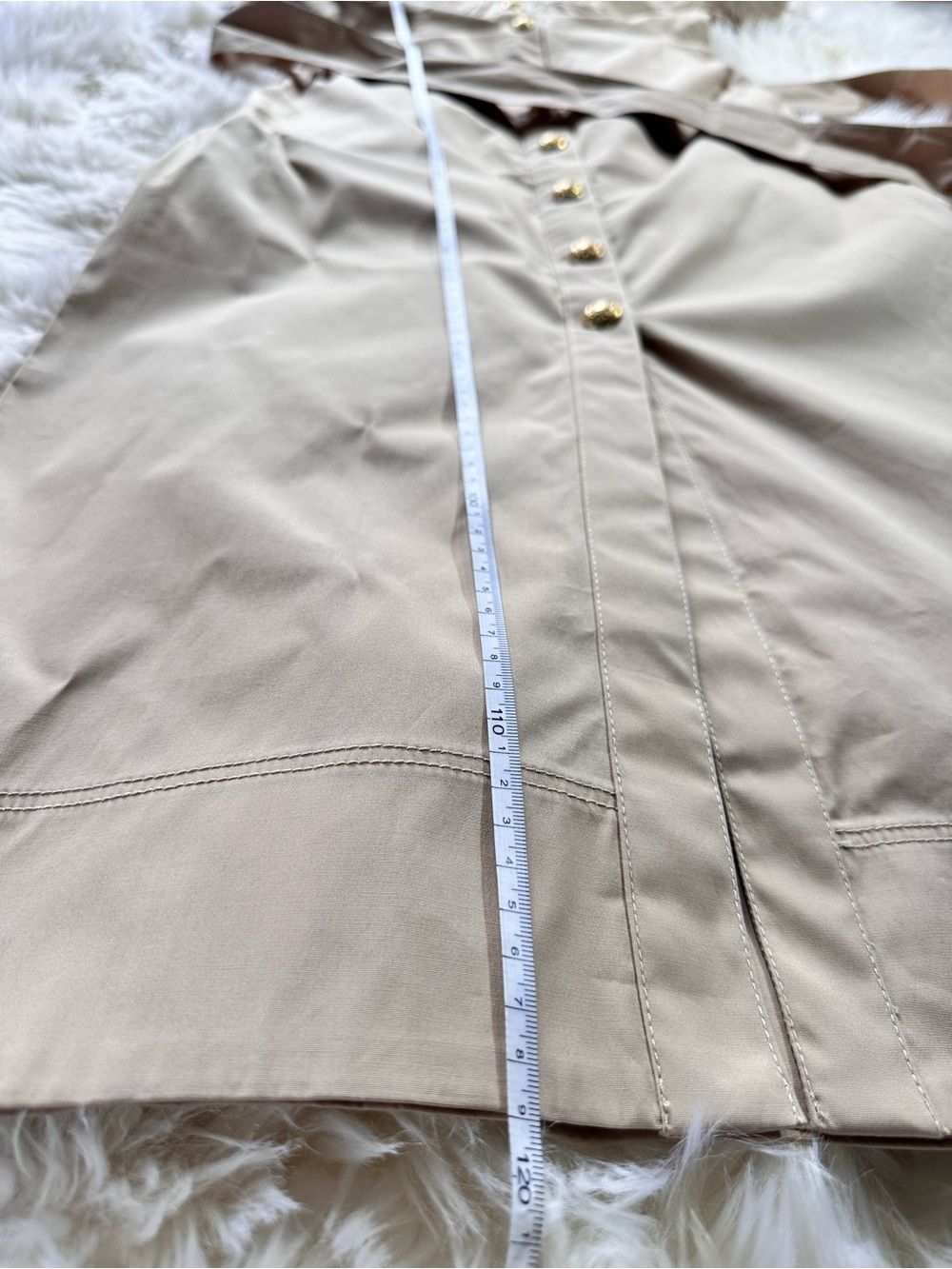 Veronica Beard Tabby Midi Dress – Stone Khaki – Size 0 – NWT - Picture 10 of 16